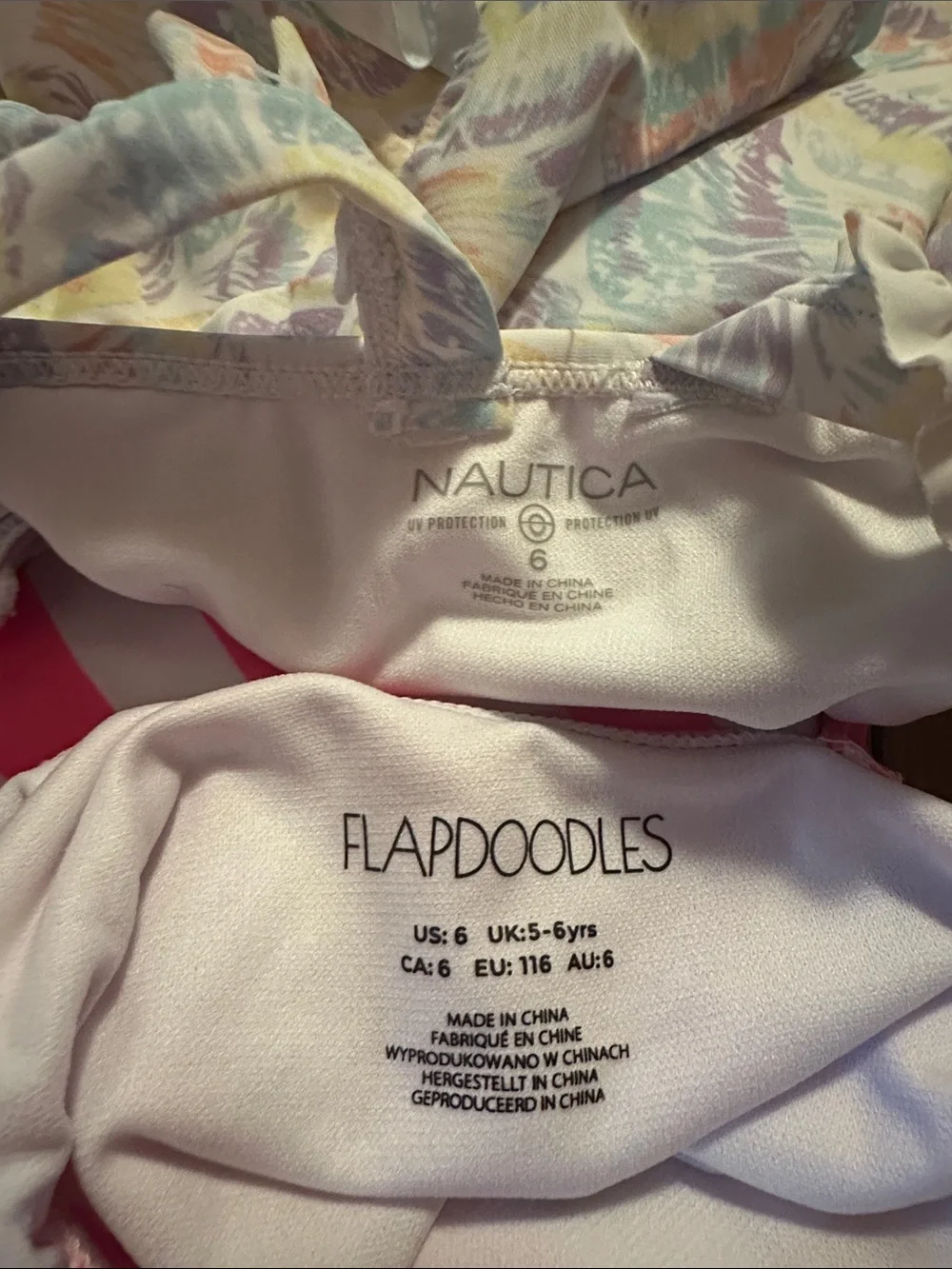 Girls’ One Piece Swim Suits